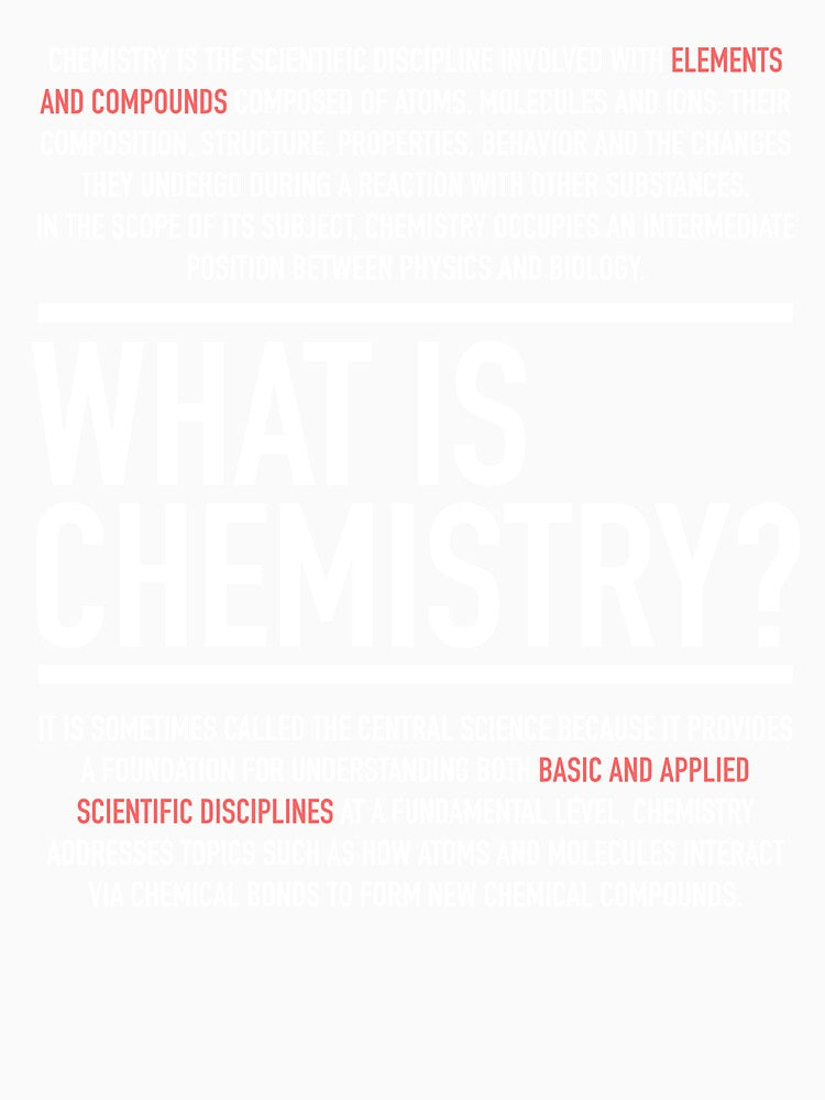 Chemistry Defined - Chemistry Teacher by HiddenVerb