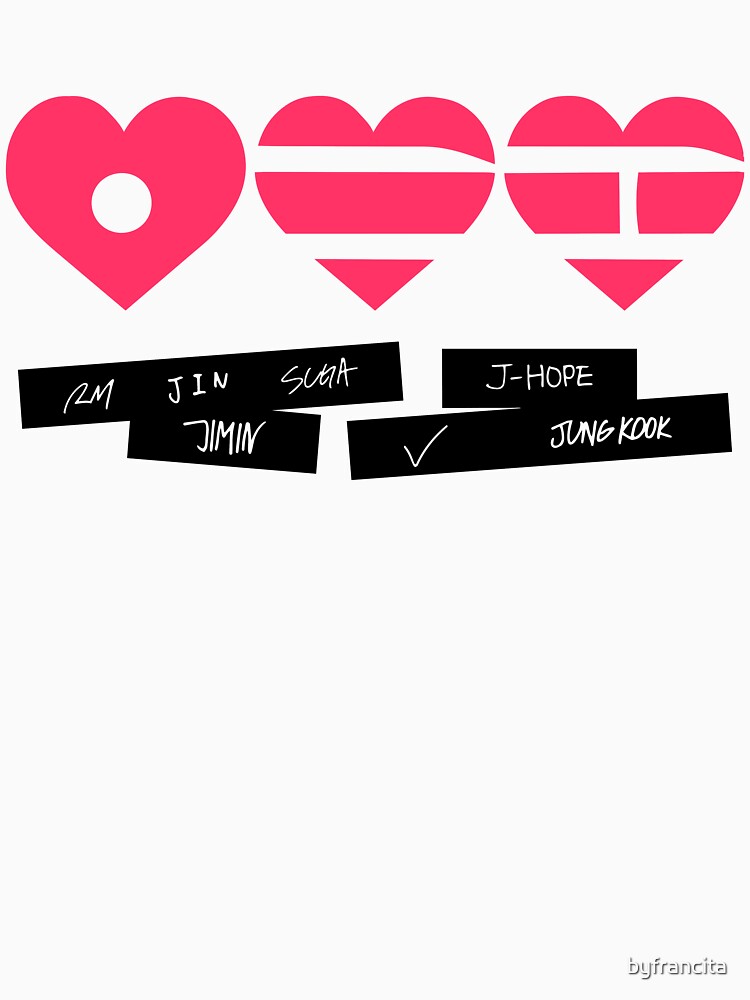 BTS Arirang Heart (White version) by byfrancita