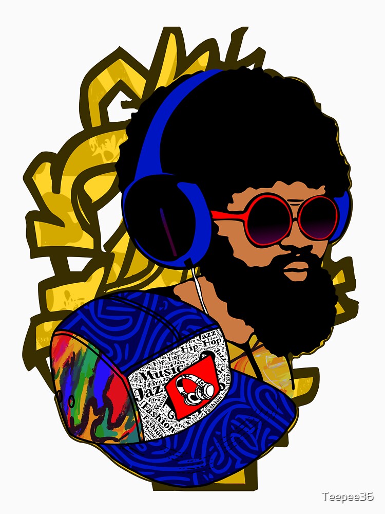 Afro Electro Mode Music Graffiti by Teepee36