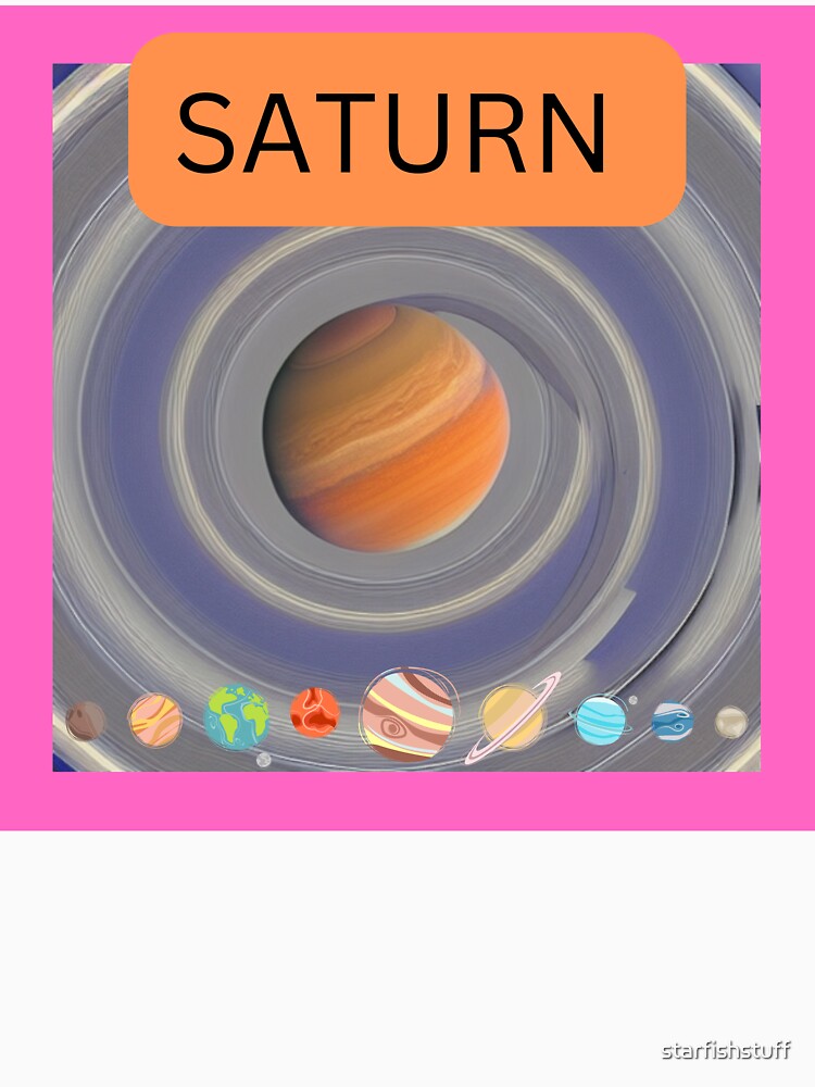 RINGED PLANET SATURN by starfishstuff
