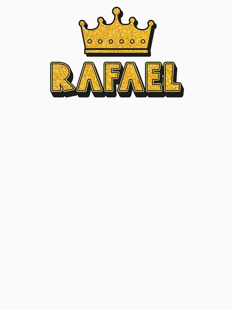 Rafael Personalized Name With Crown - Cool & Funny Custom Gift for Men and Boys by Oussinc
