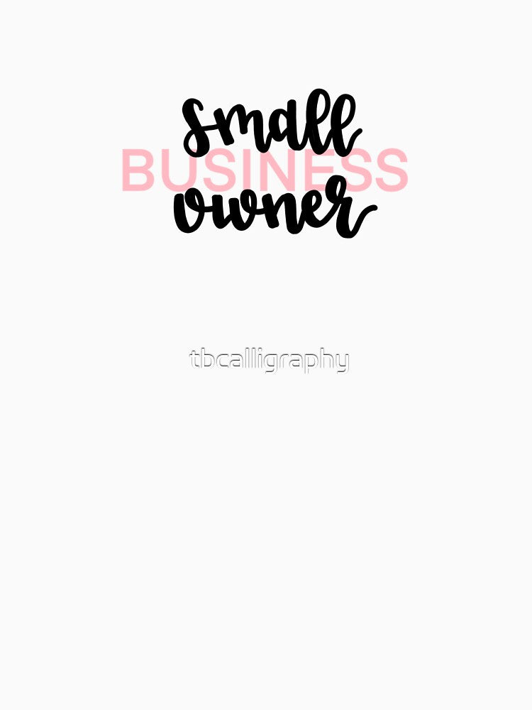 Calligraphy Small Business Owner, Shop Small by tbcalligraphy