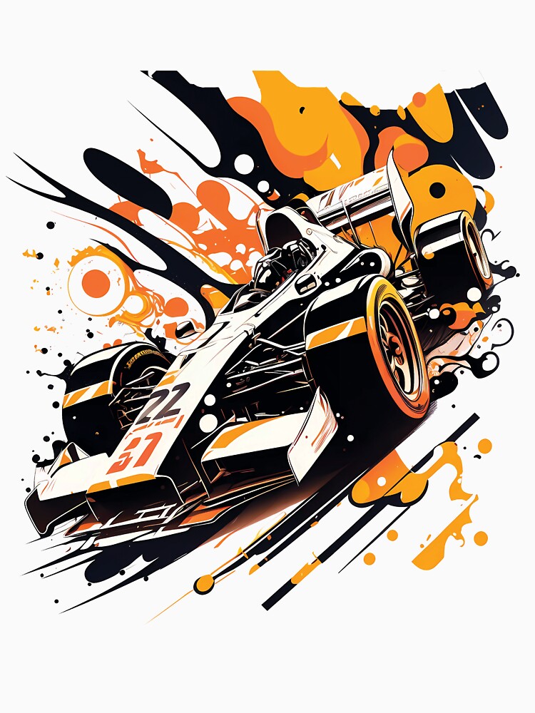 Auto Racing, Fan Base in USA by MVDigitalArt