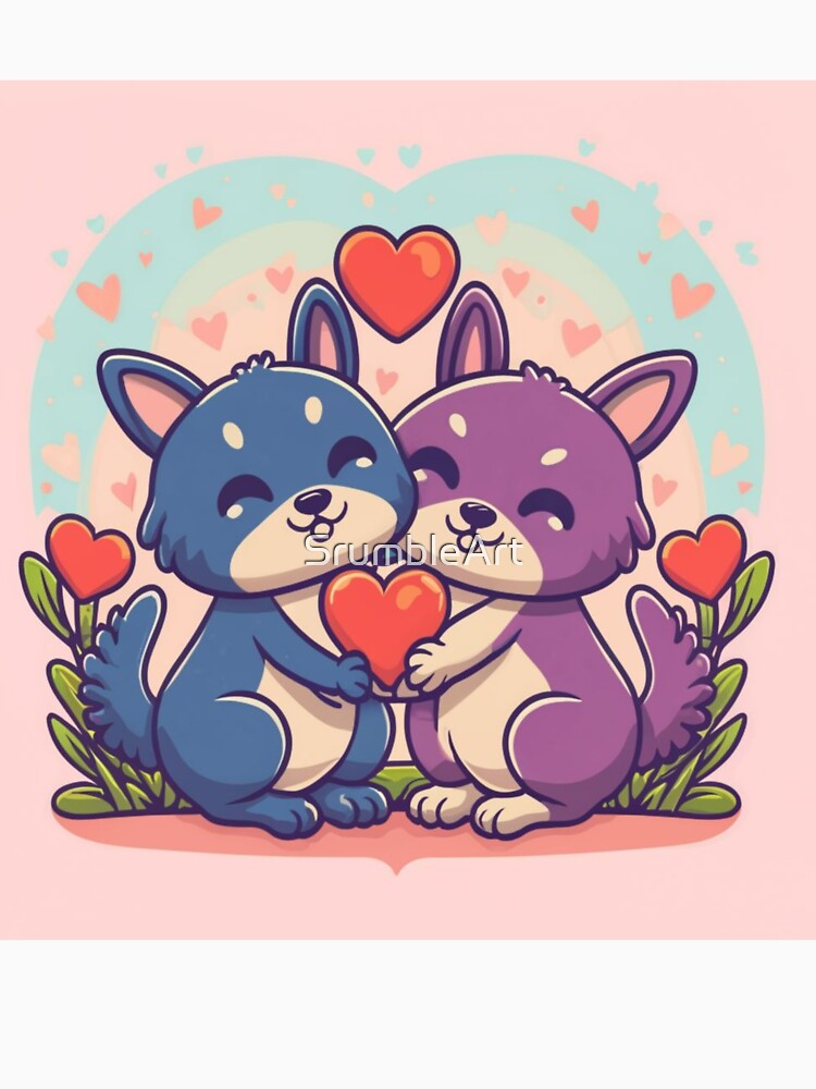 Cute valentine's day gift by SrumbleArt