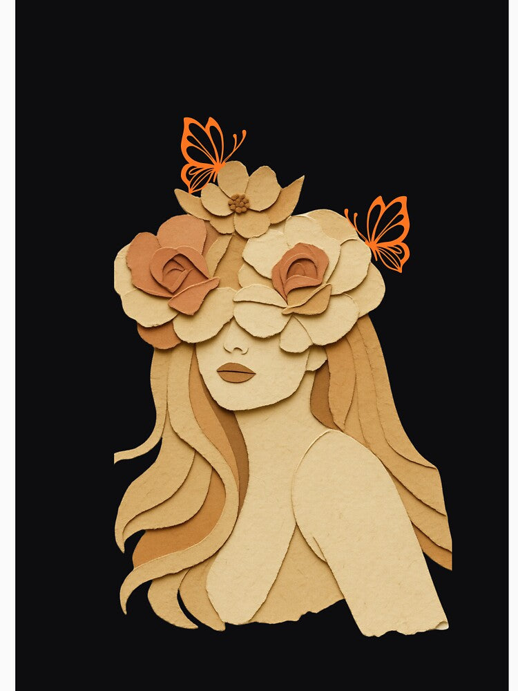 Floral  Girl by lathaharish2586