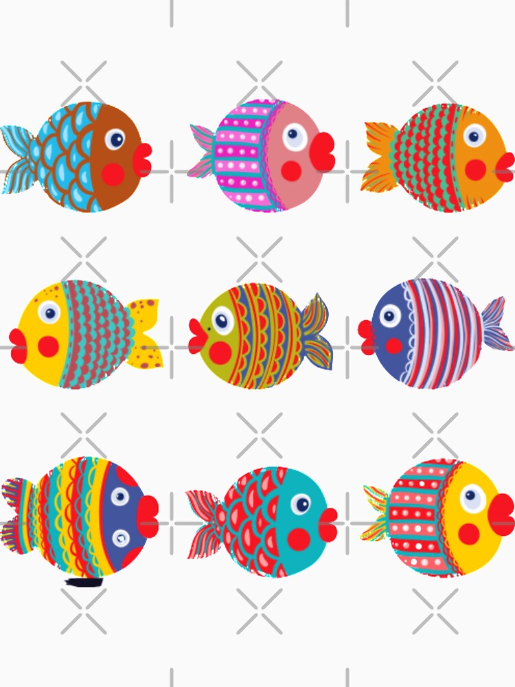 colorful fish design by Alair-In