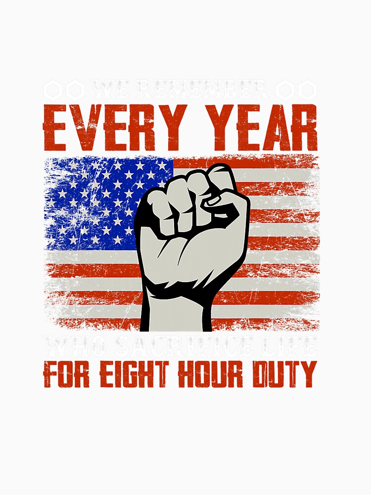 Labor Day Happy Union Worker Patriotic Skilled Funny Novelty by mainana78