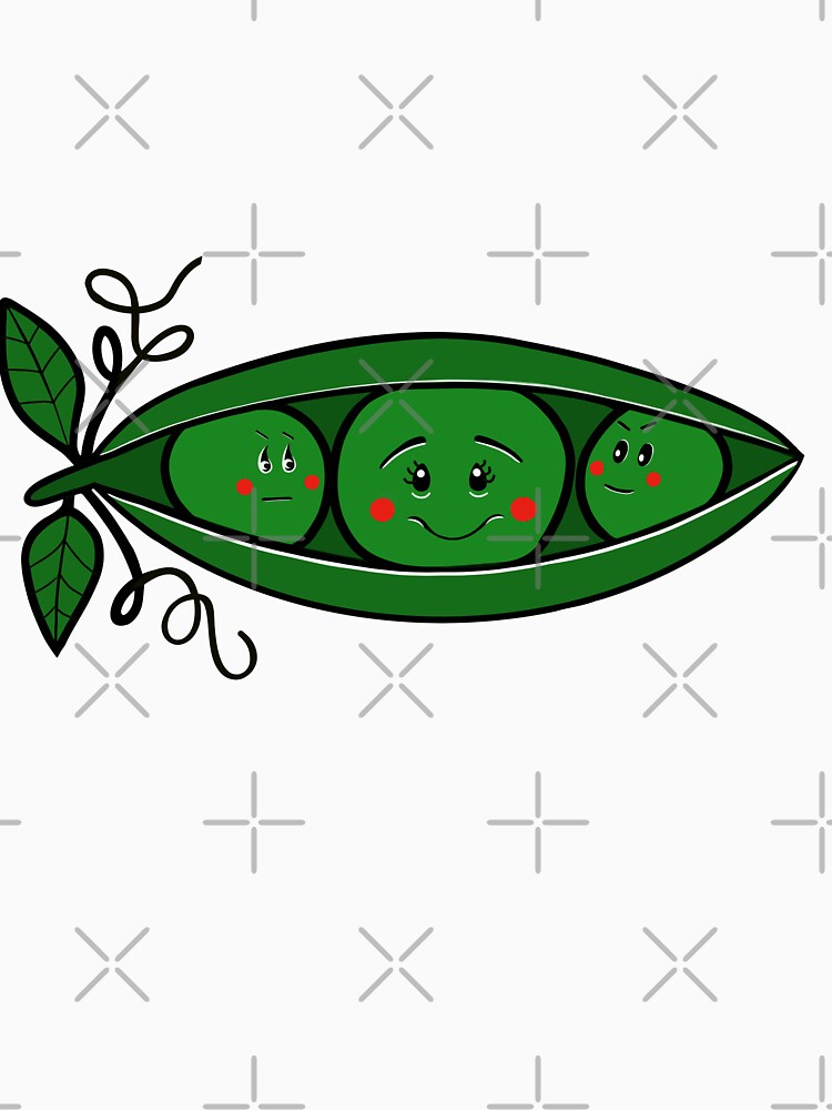 Pea In A Pod by Sartoris Art