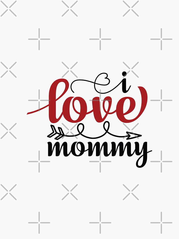 Greeting Card - I love  mommy , valentine card ideas for mom by Merchlux