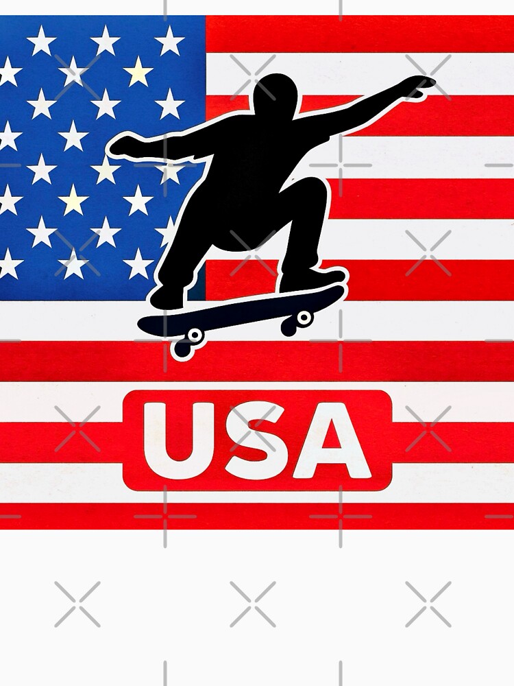 USA - Skateboarding Culture by Myra365Art