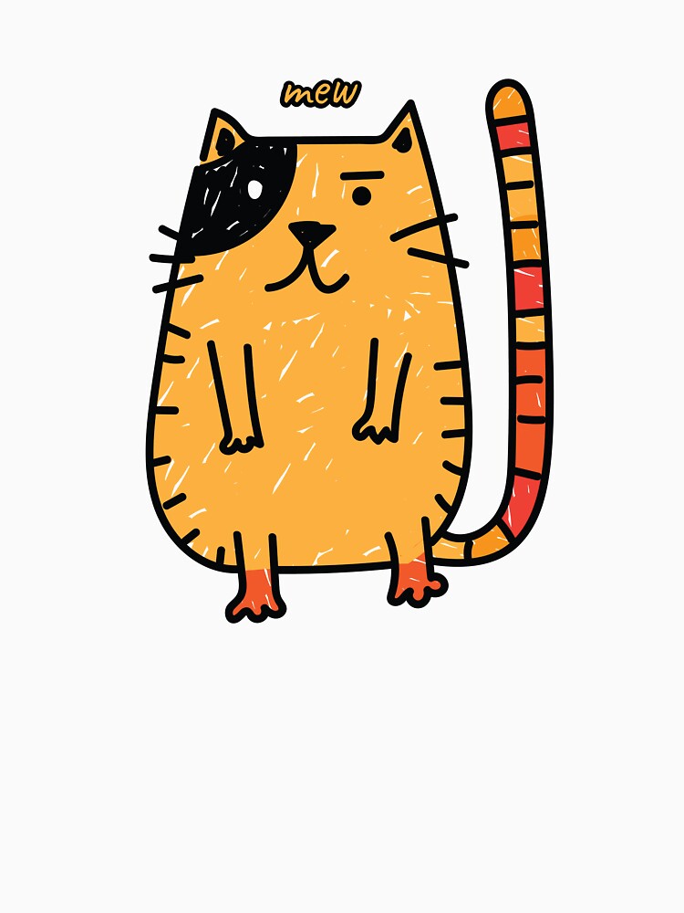 hand drawn kitty by yaZzaboy
