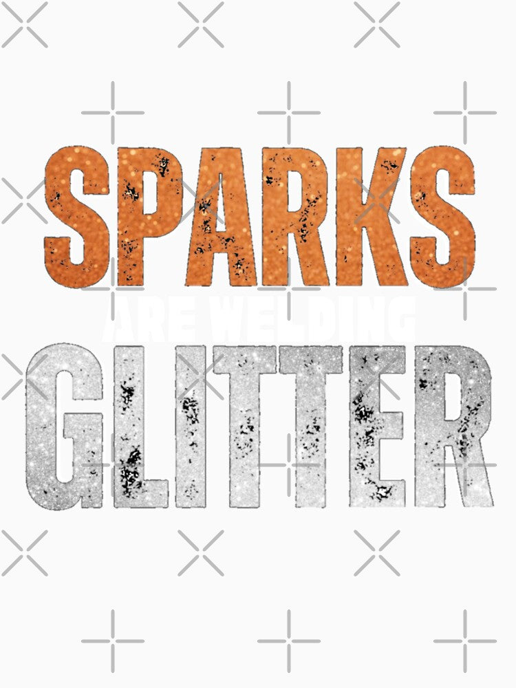 Sparks are welding glitter by BirdieMama
