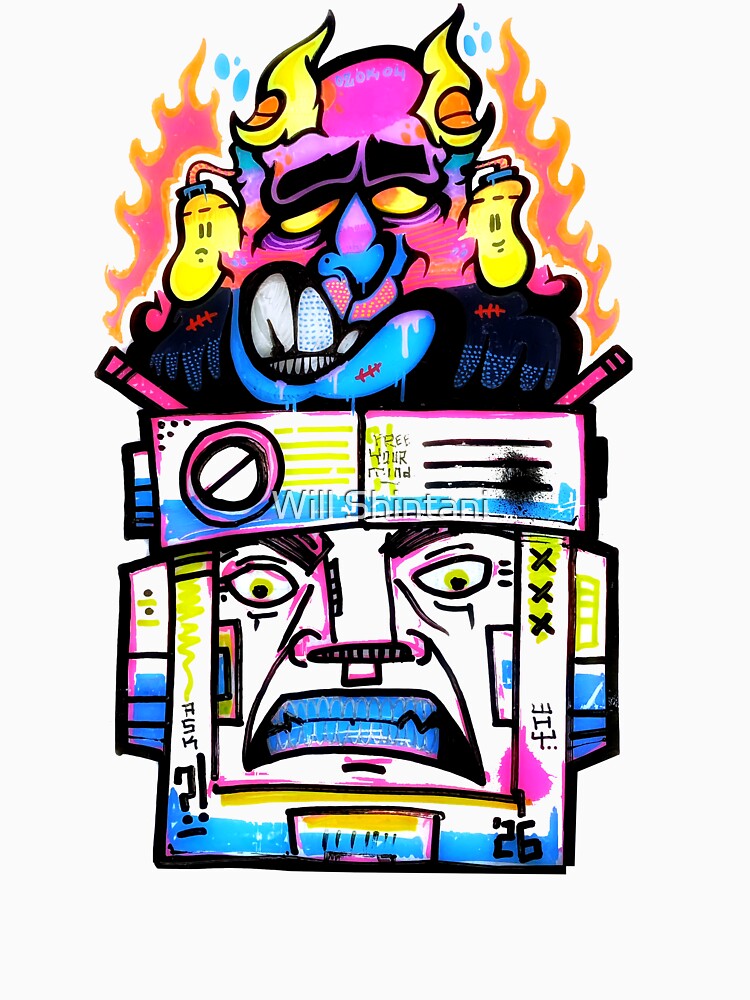 • ASK x ZOKOH • f r e e y o u r m i n d (on white) by Will Shintani