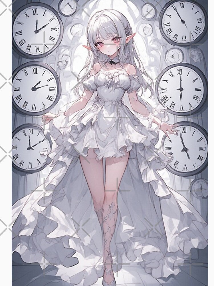 Vampire and wall clocks by ArtsJulian