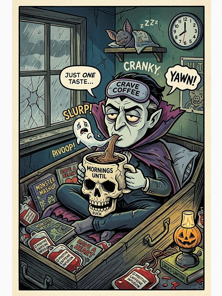 Vampire Morning Coffe by RaymondMills