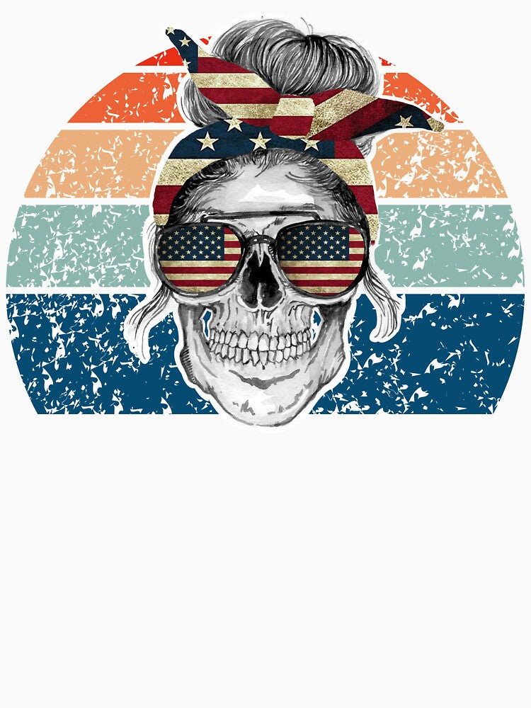 Vintage American Skull by ArtOfStars