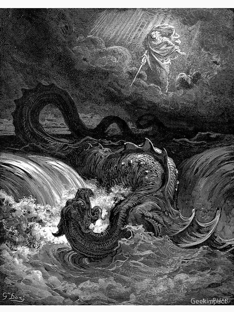 Leviathan - Gustave Dore by Vintage Designs +