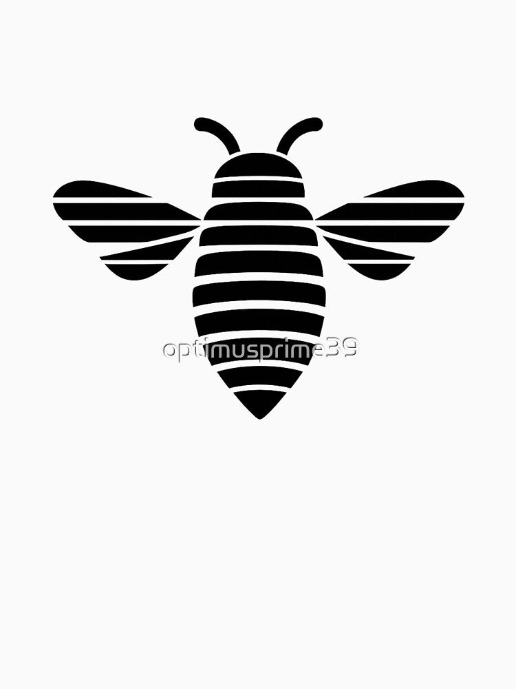 Striped Bee Silhouette by optimusprime39