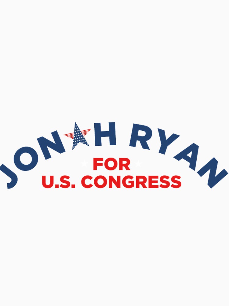 Official Exclusive Jonah Ryan for Congress by rjhhjawthux77