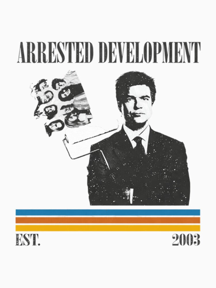 Arrested Development Black White Classic Portrait Style Shirt by MarkChristop