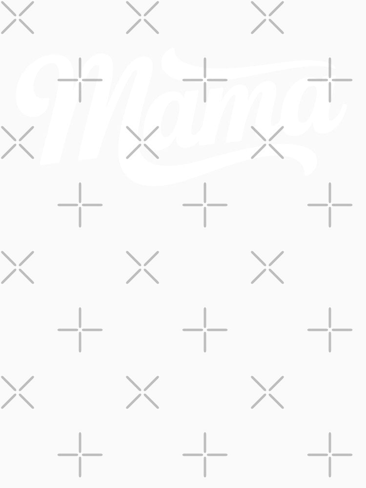 Mama Retro Script Font Cool Mom Gift for Mothers Day by Say It With Ink