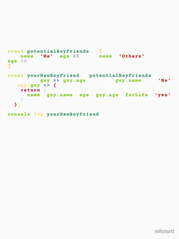 Find your boyfriend code Javascript by mliotard