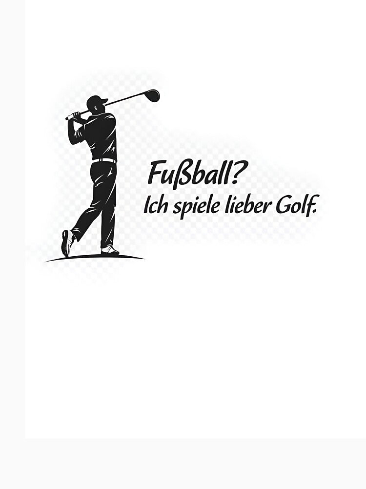 Football - I prefer playing golf. by ONE STORE
