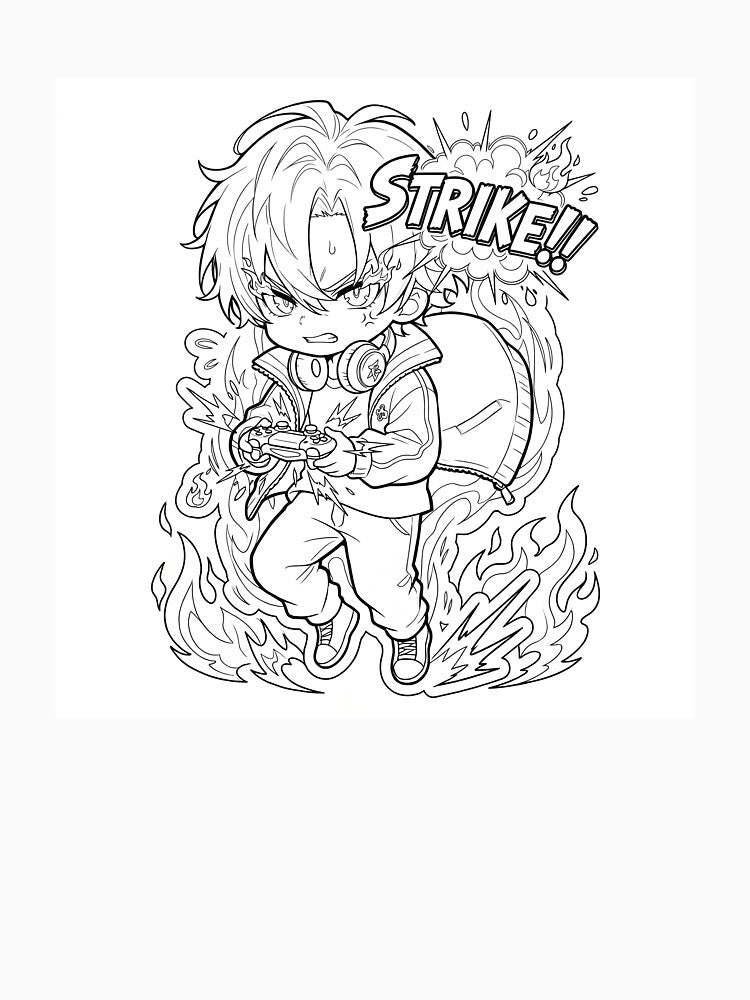 Paint line - My OC novel : Tenryu Jerico by Trash-Angel