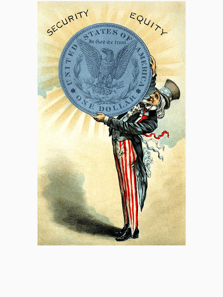 19th C. Uncle Sam Likes Silver by historicimage