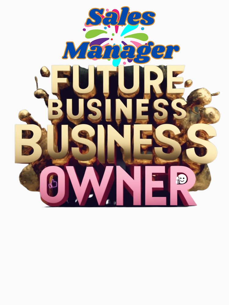 SALES MANAGER FUTURE BUSINESS OWNER, MOM, DAD, GIFT, PYJAMAS by carlos crane