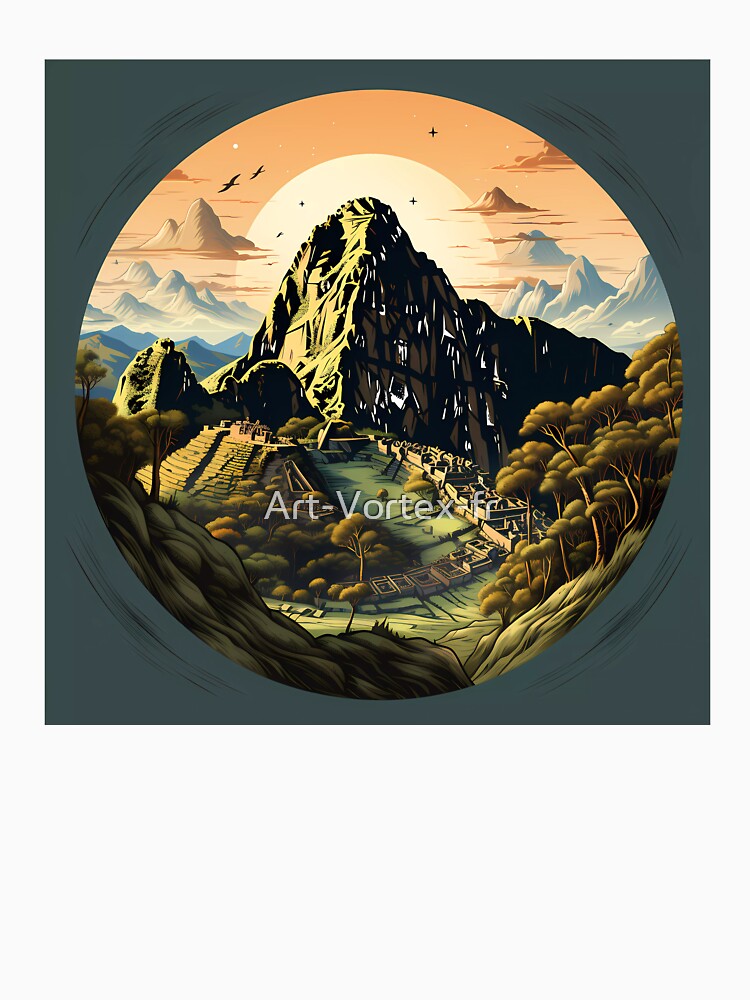“The Mystery of Machu Picchu: A Symmetrical Design” by Art-Vortex-fr