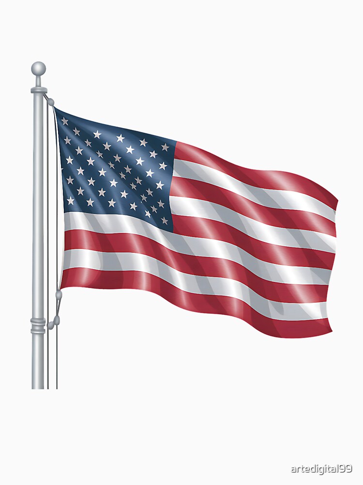 USA Stars and Stripes – Patriotic Flag Graphic Design by artedigital99