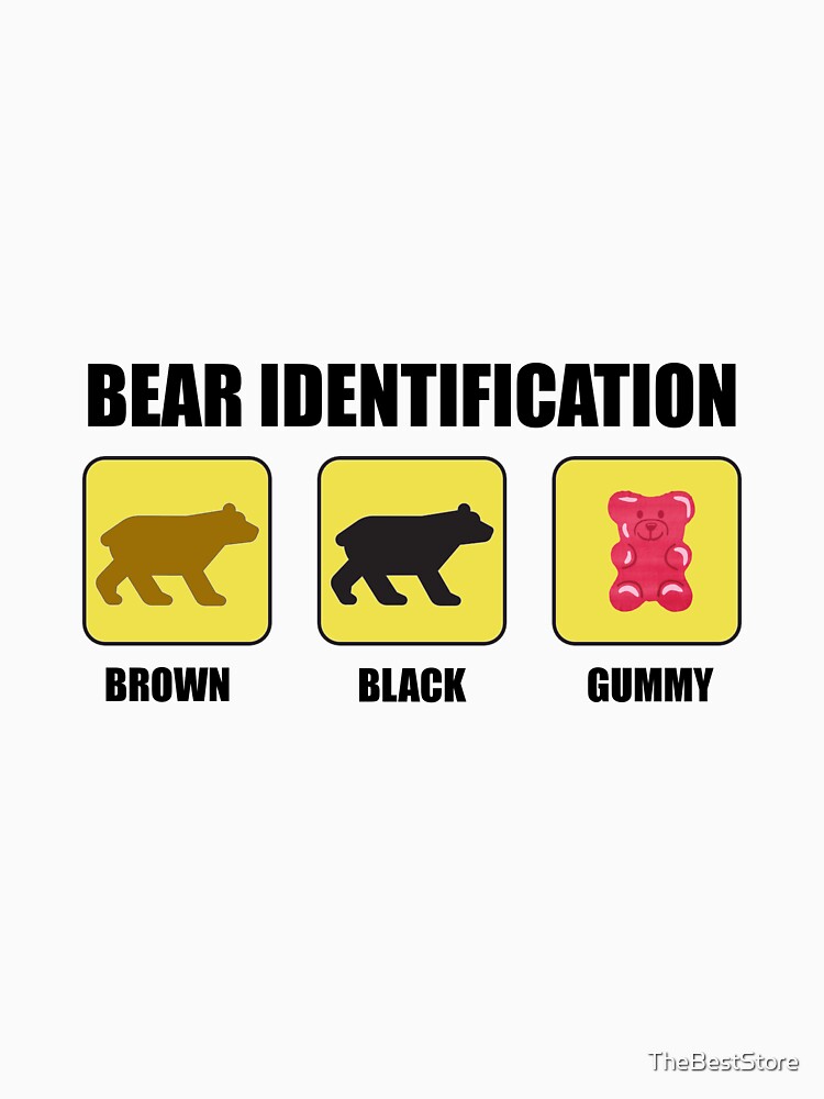 Bear Identification Funny by TheBestStore
