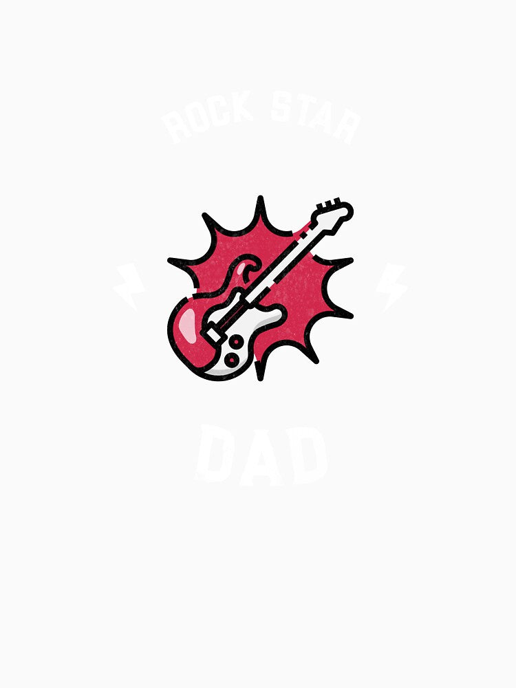 Rock Star Dad by CSMMerch