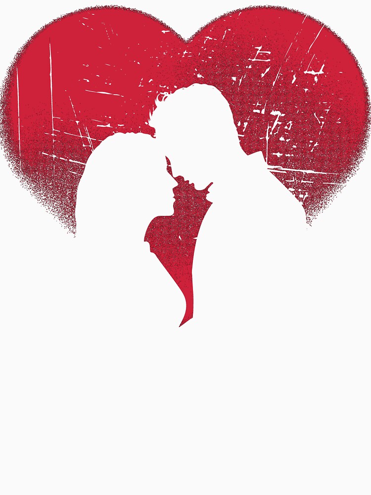 Red Heart Copule Valentine's Day Gift for her and him by StanPera