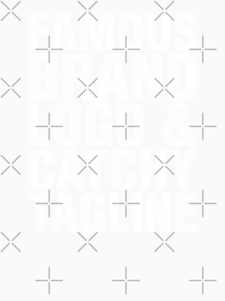 Famous brand logo and catchy tagline by crazycollective