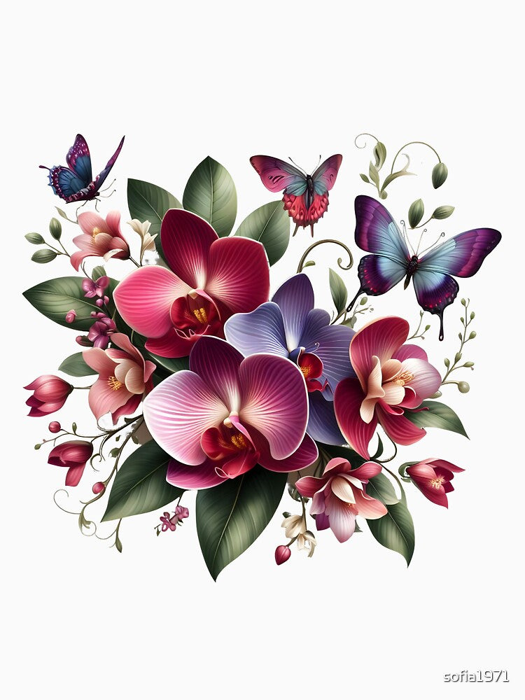Exclusive detail for Mom 2024: Orchids in 3D by sofia1971
