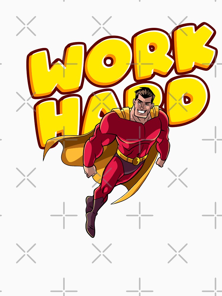 3d text with superhero print by Artsyclick