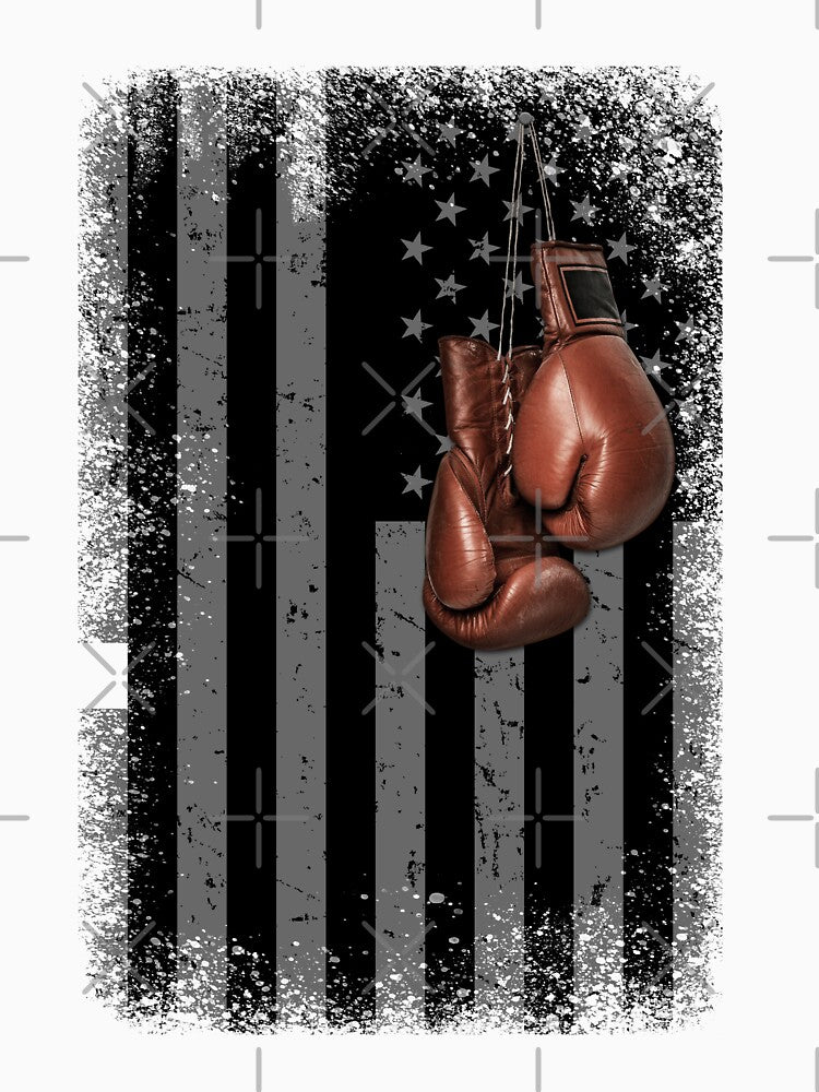American Flag Boxing Gloves Vintage by TheWildStyle