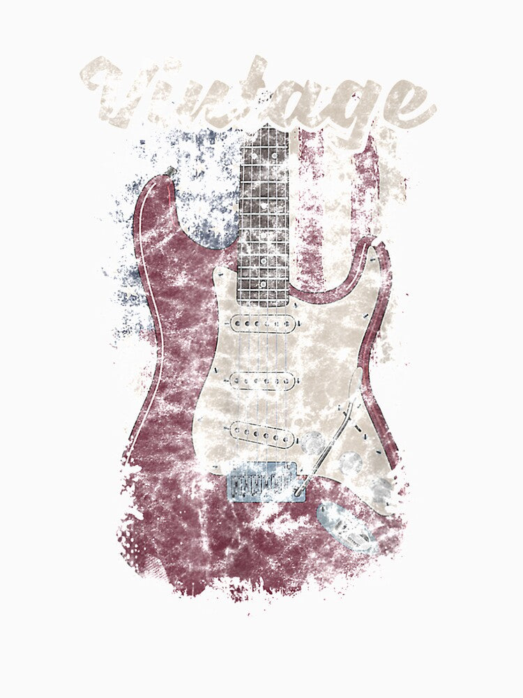 Guitar American Flag Usa Patriotic Love Music Gift by shirleyfinley