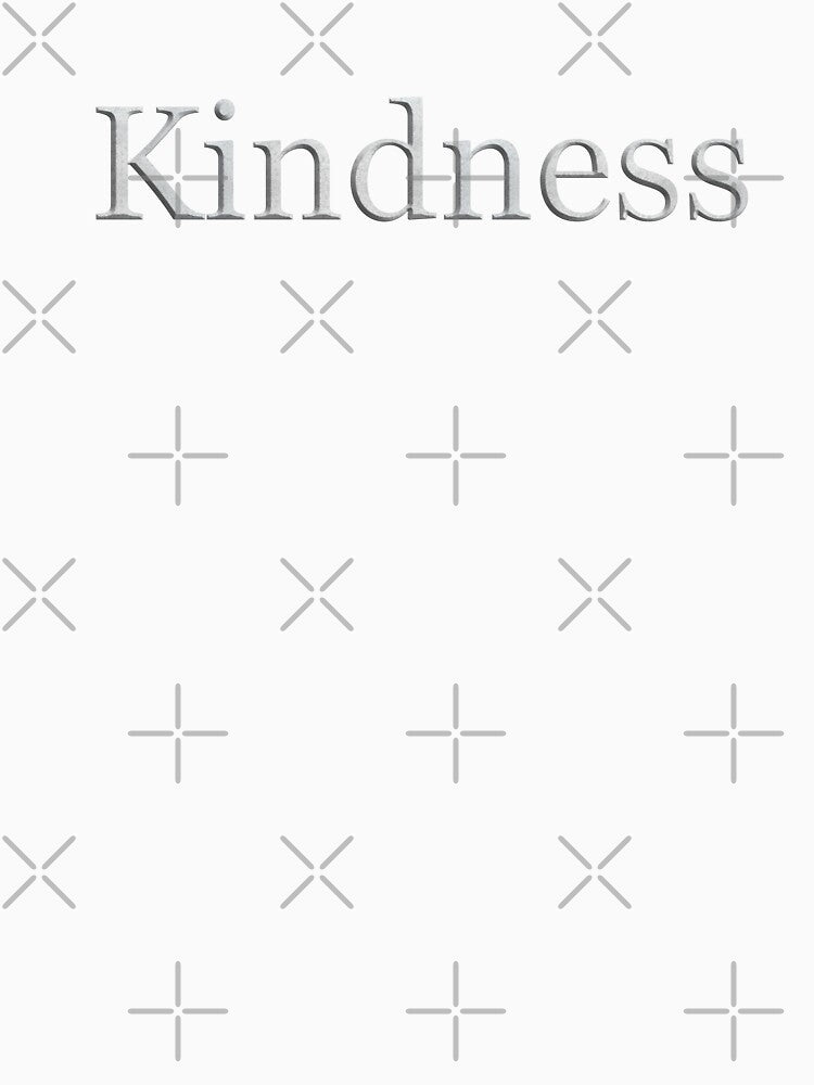 Kindness (White Marble Text) by Swabcraft