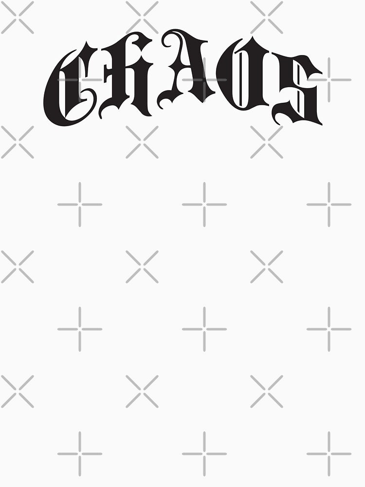 Chaos Urban Streetwear Cool Design by griceyvisuals