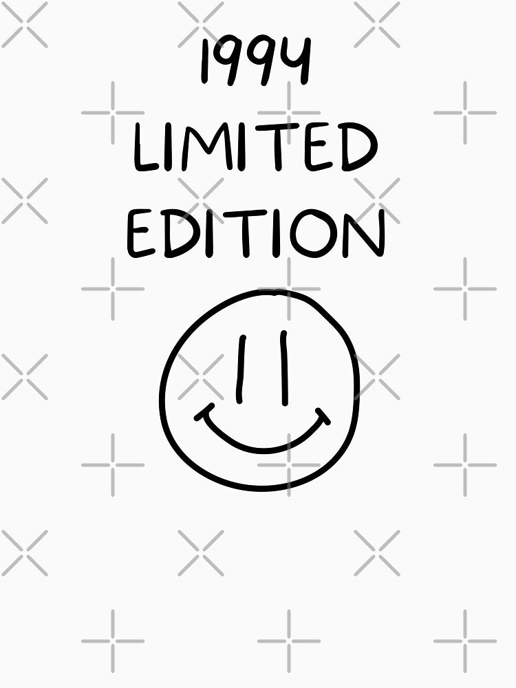 1994 LIMITED EDITION - BLACK WRITING by akaiawa