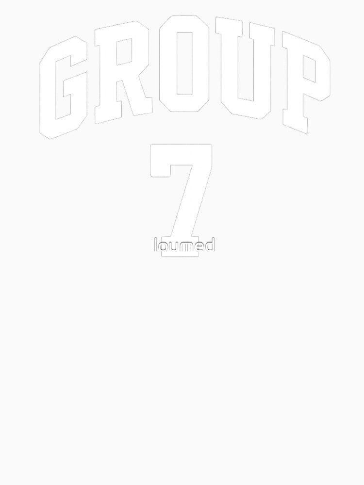 Group 7 TikTok Trend Design | Viral Minimalist Varsity Aesthetic by loumed