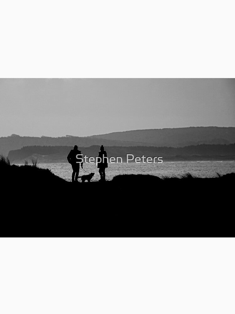 Silhouettes 2 The Dunes by Stephen Peters Burry Port