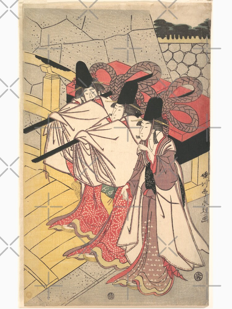 Prince Genji Returning to His Palace where His Wife Awaits Him by New Media Arts