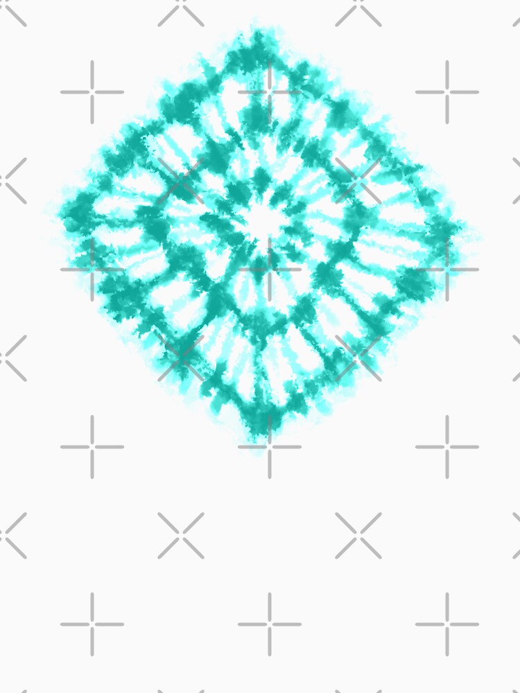 Blue Tie dye print by Mande Arts