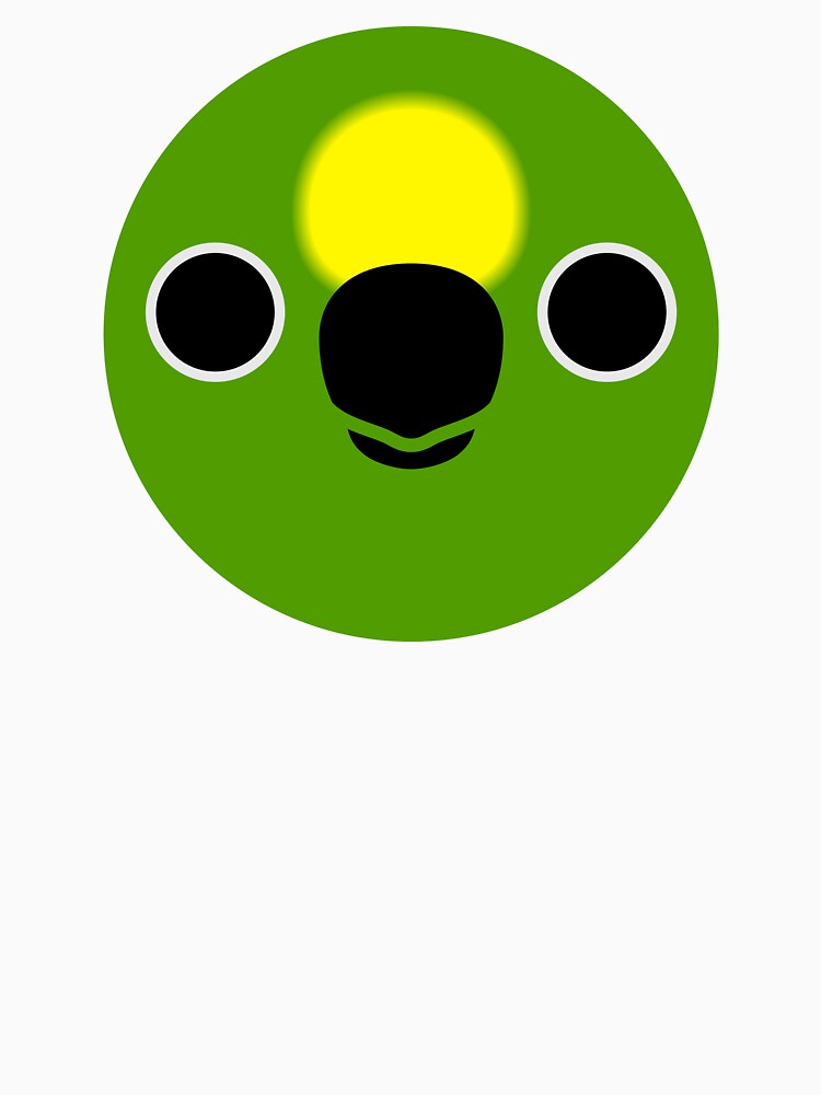 The face of a Yellow-crowned amazon by INKOYADO