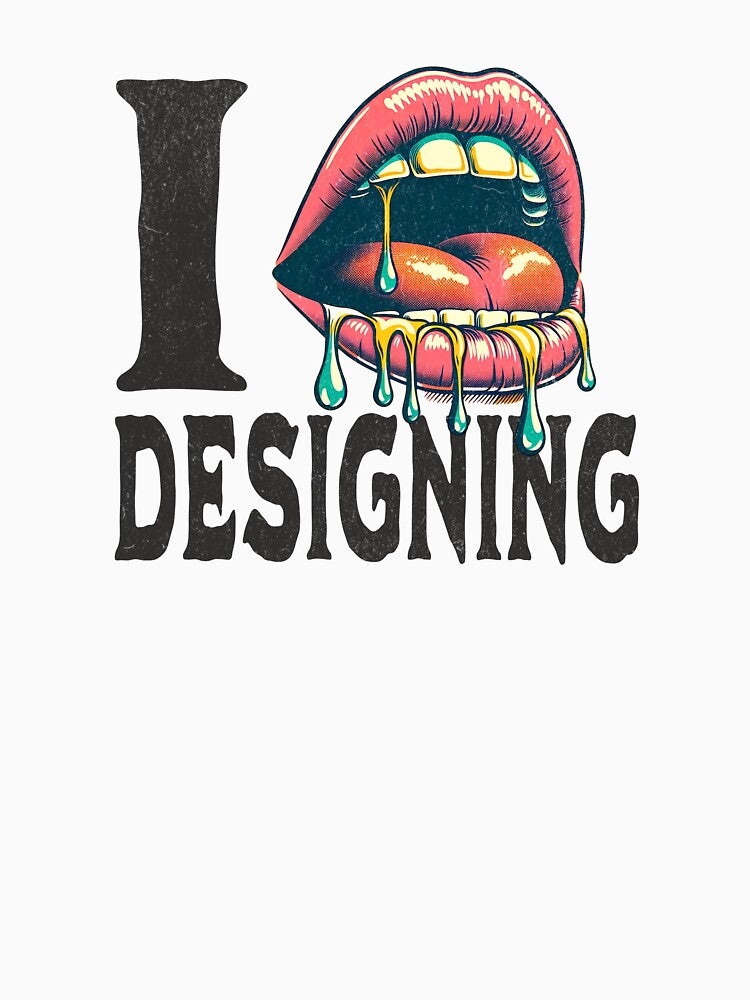 I LOVE DESIGNING by Retro-Rebellion