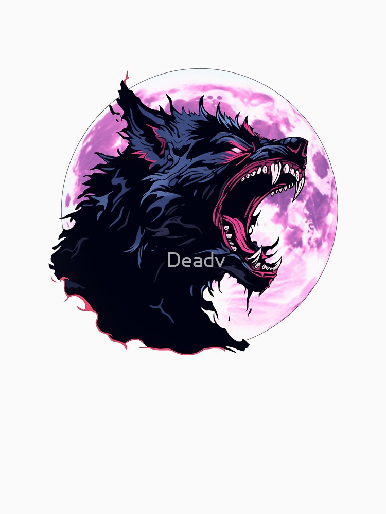 werewolf under the moon by Deadv